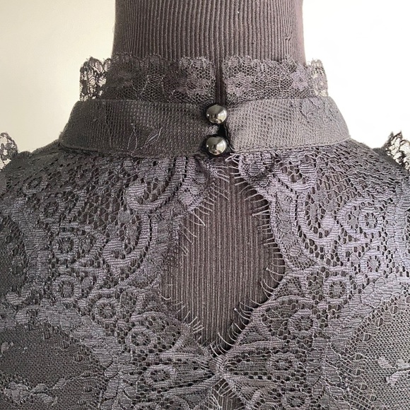 Black Lace Dress - Picture 9 of 12